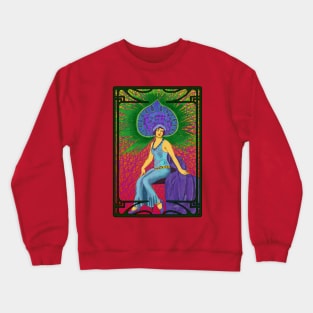 Poster Lady Crewneck Sweatshirt